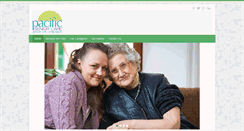 Desktop Screenshot of pacificseniorcare.com
